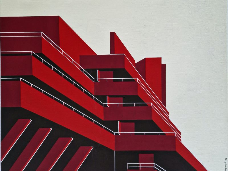 National Theatre perpektiv-red