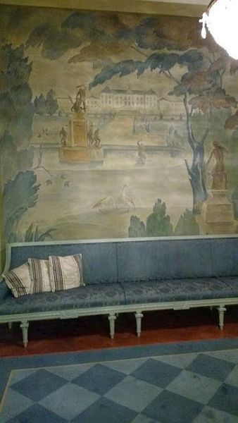Målning av Drottningholms slott